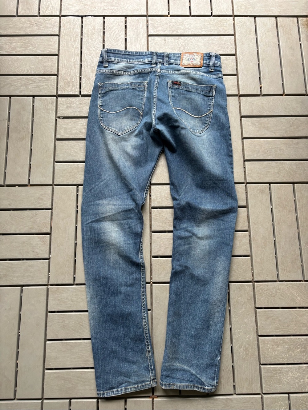 Lee Blue Washed Denim Jeans
